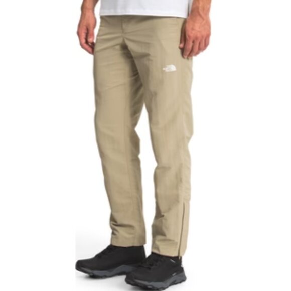 The North Face Men's Paramount Trail Pants Sz 36 Relaxed Fit Khaki Cargo Trail - Picture 1 of 16